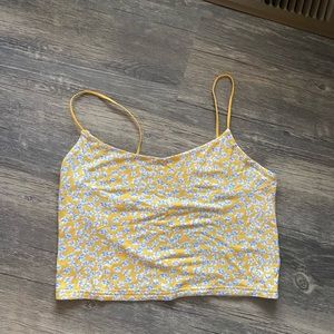 PacSun floral crop top